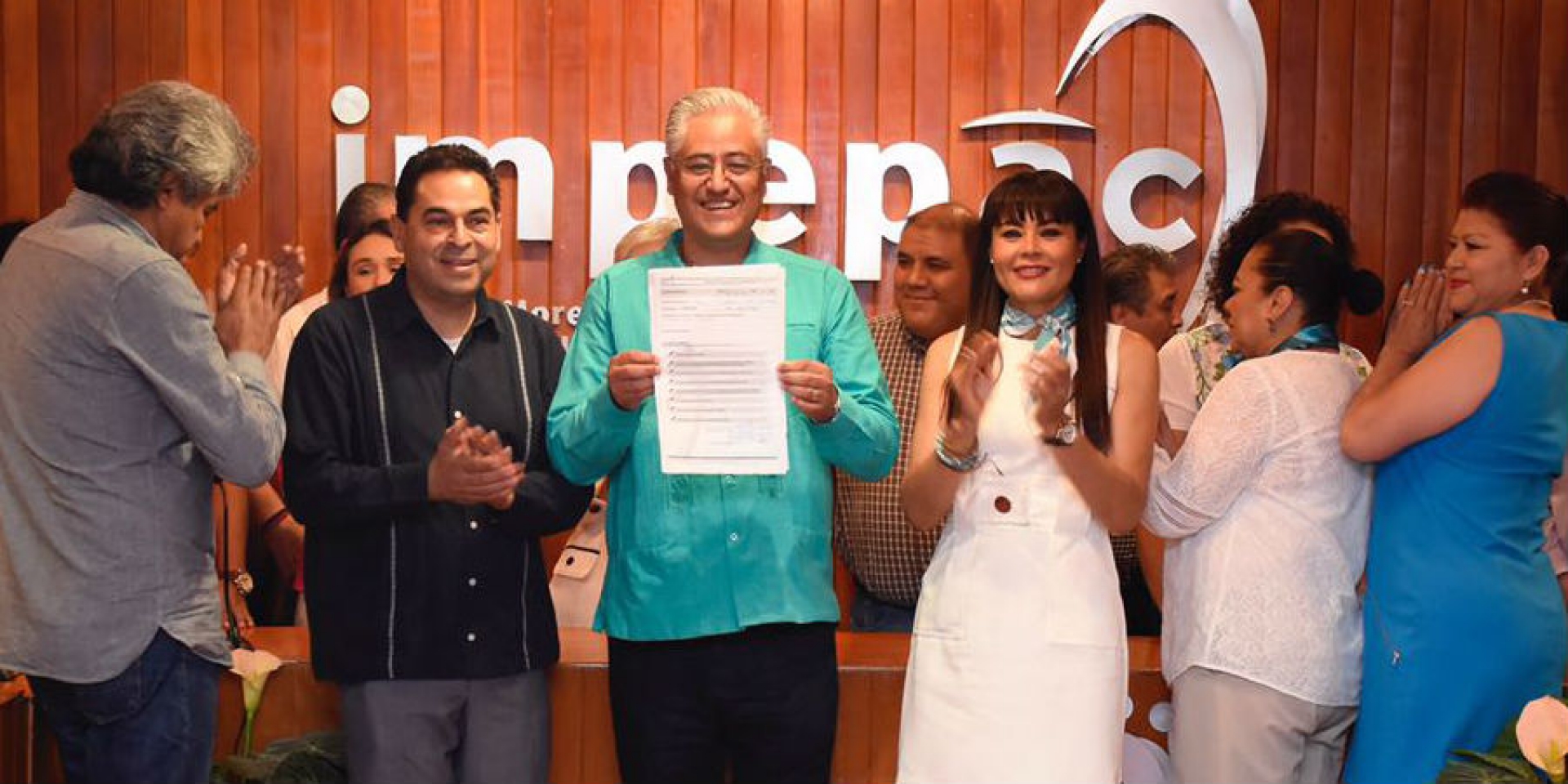 Se registra candidato por el Partido Nueva Alianza a la gubernatura de Morelos