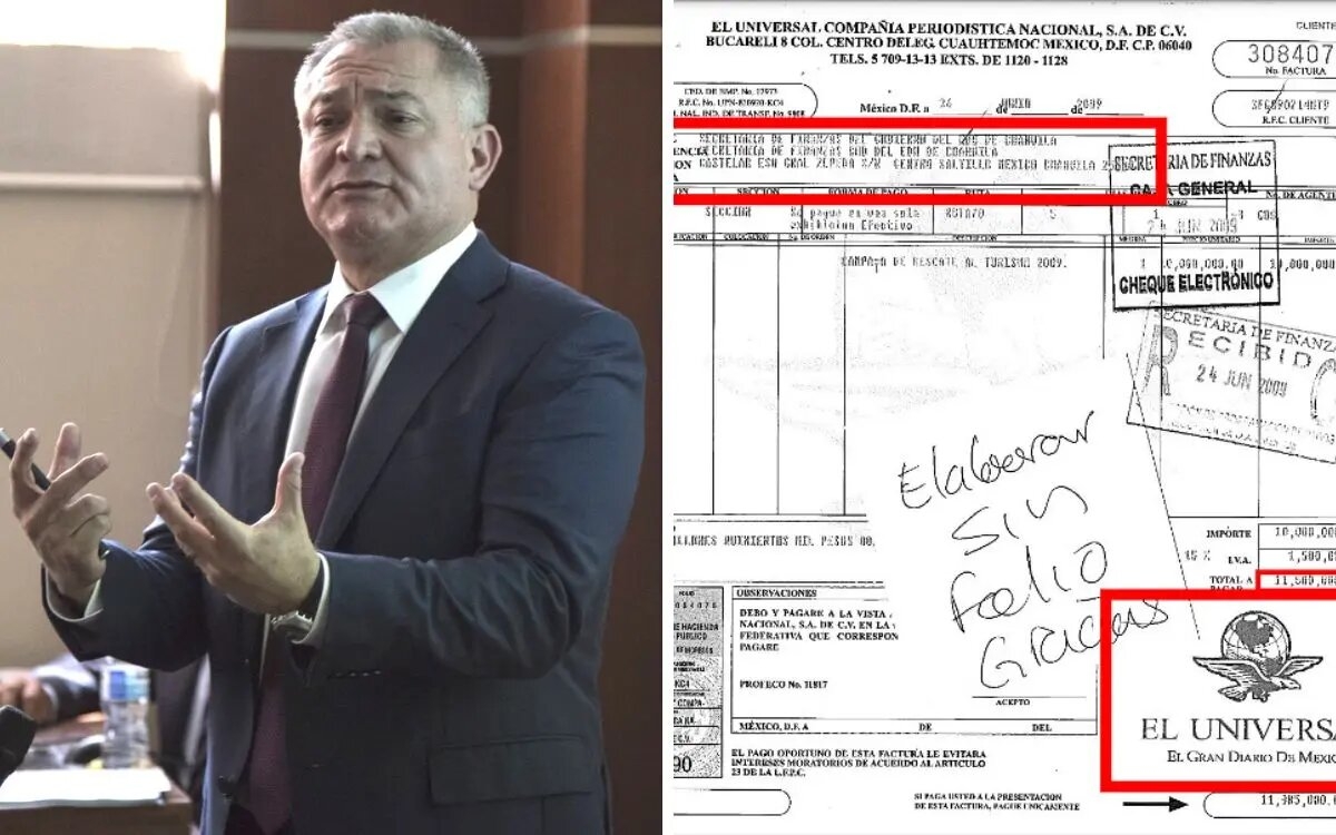 'El Universal' responde: 'Sin pruebas', testimonio sobre soborno de García Luna