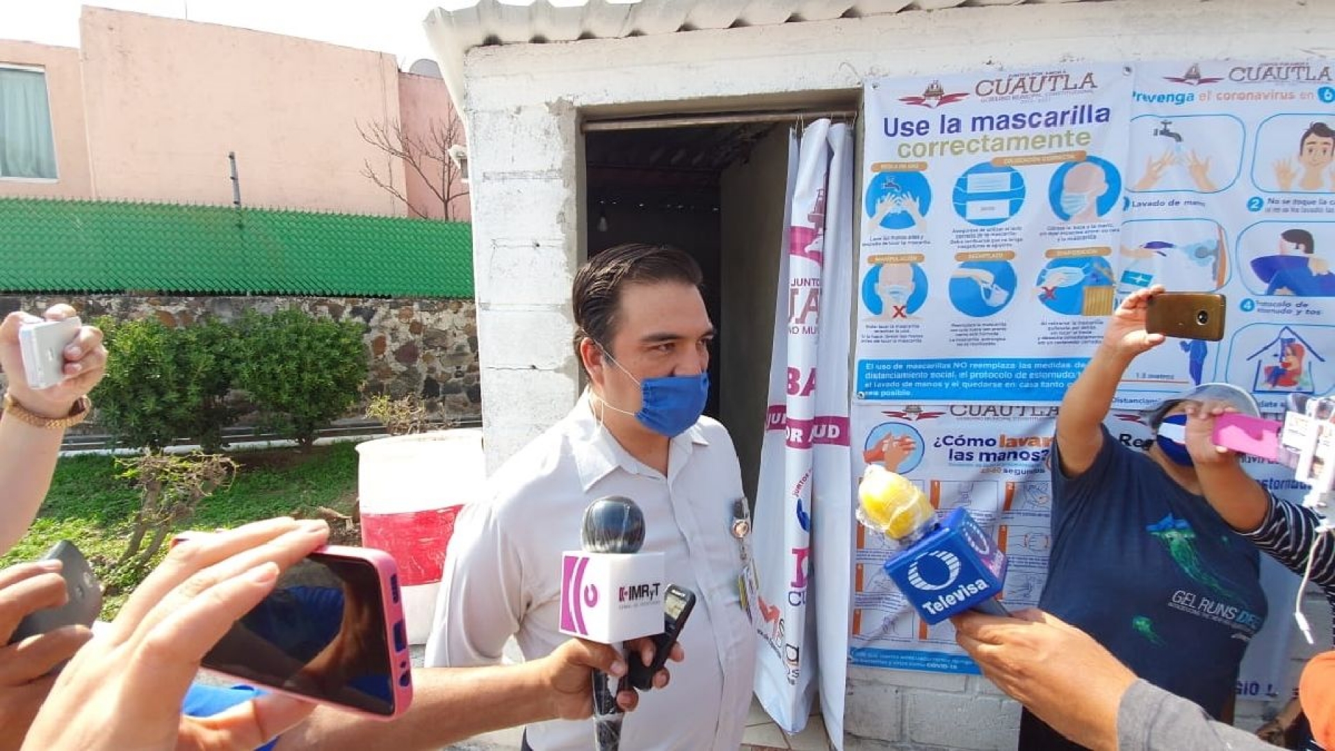 Hospital “Dr. Mauro Belaunzarán” canaliza a pacientes con covid-19