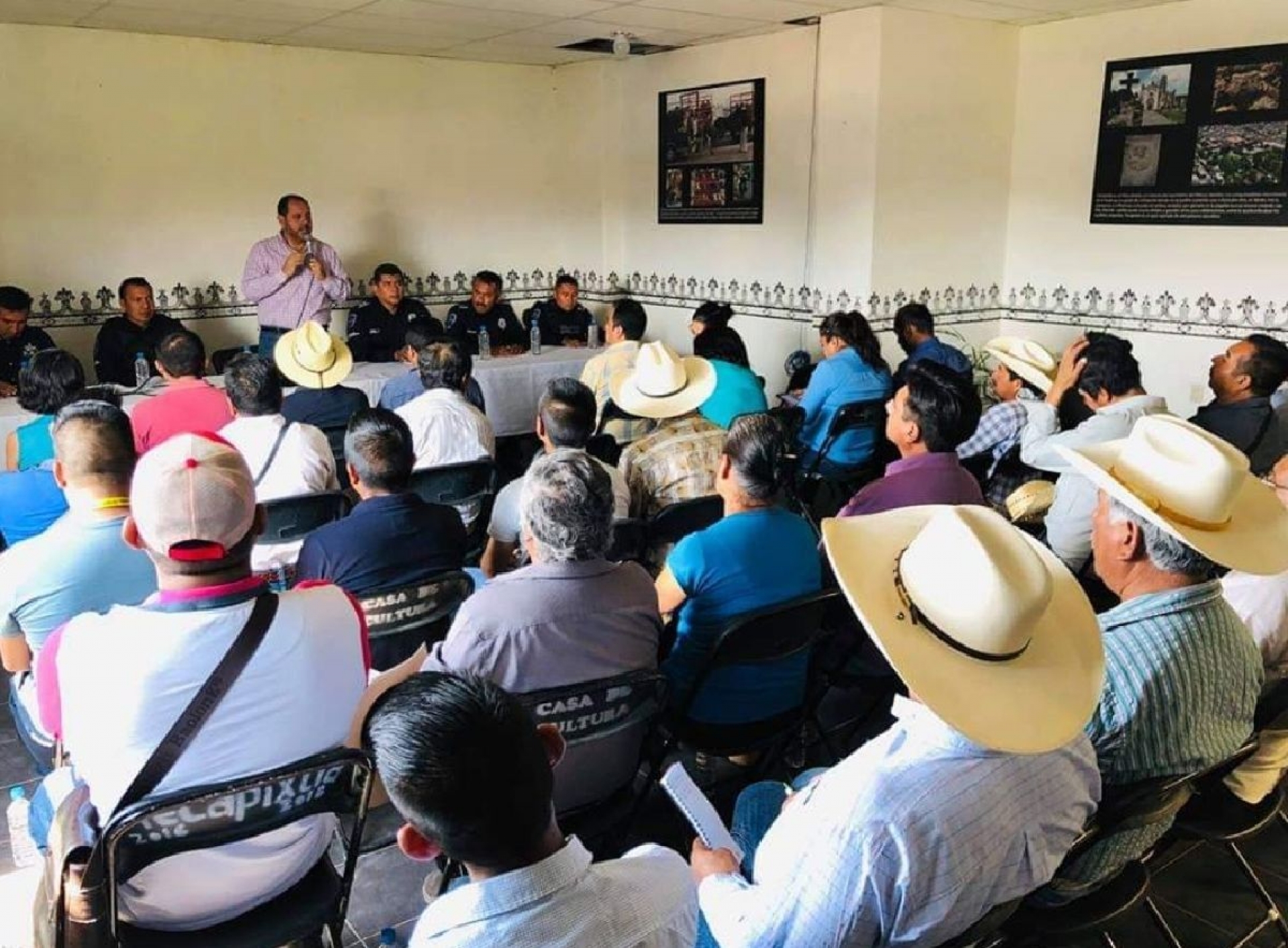 Se reúnen autoridades de Yecapixtla con comisariados ejidales y ganaderos