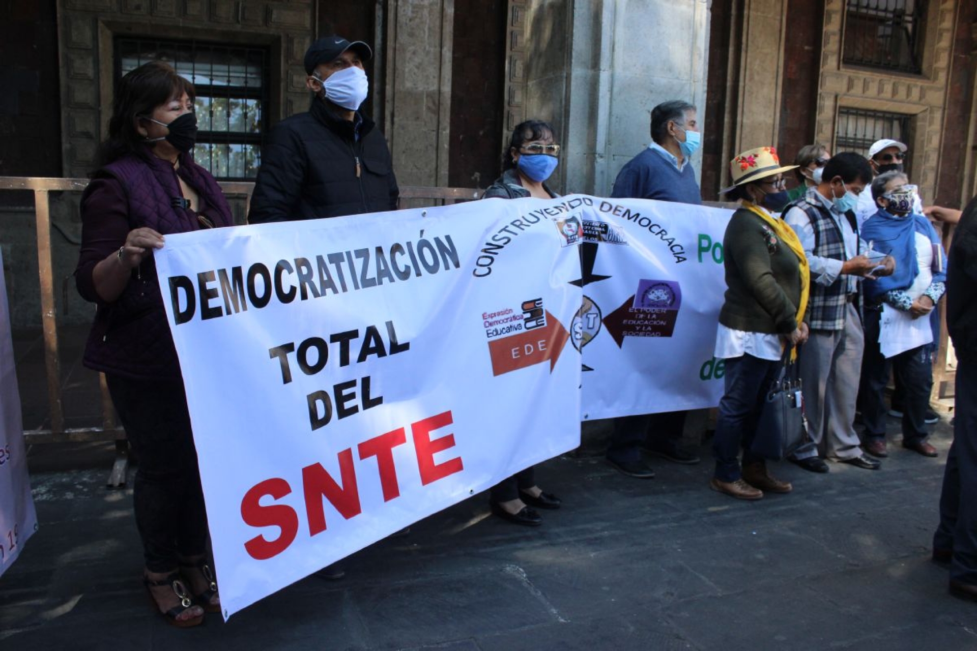 Otra protesta para exigir renovación de dirigencia magisterial