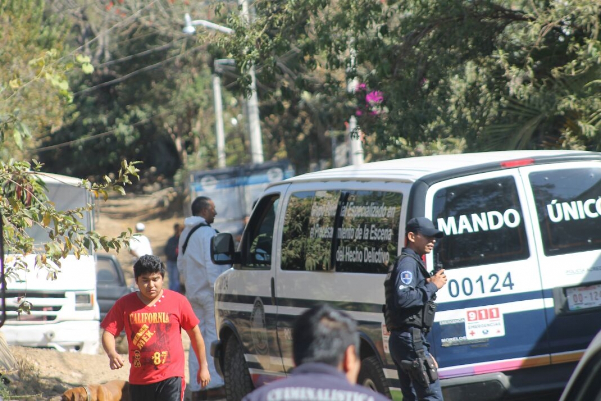 Hallan dedos y cabello de una persona en Ocotepec
