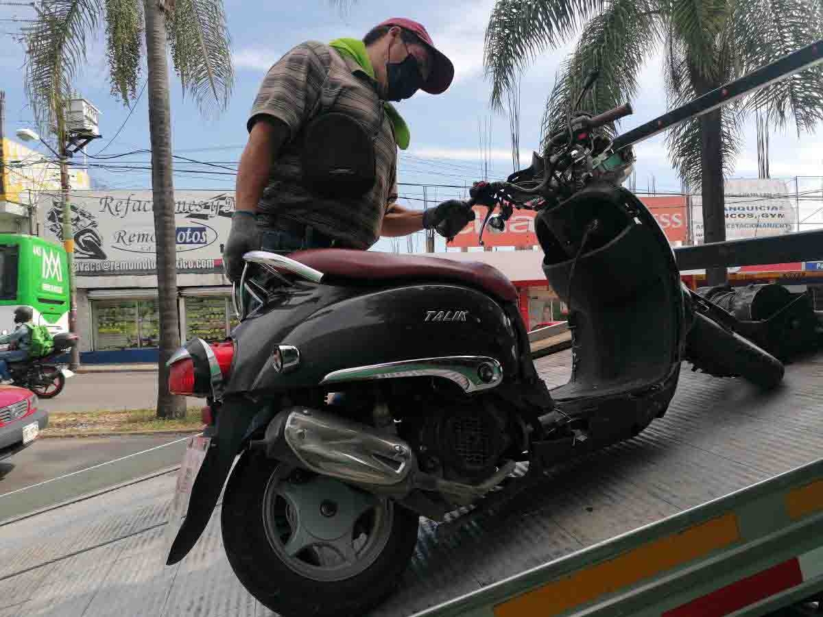 En unas horas se registraron cinco accidentes viales