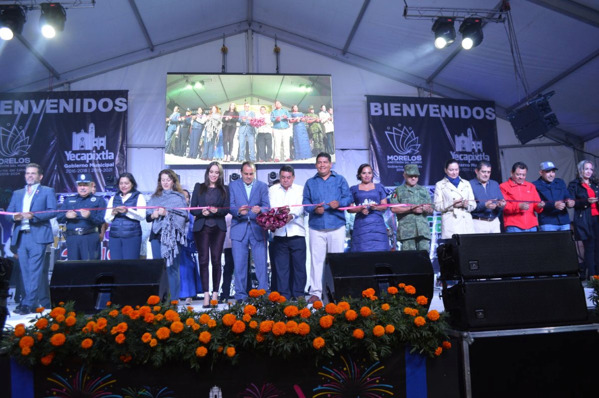 Con éxito, inicia la Feria Internacional de la Cecina y Tianguis Grande Yecapixtla