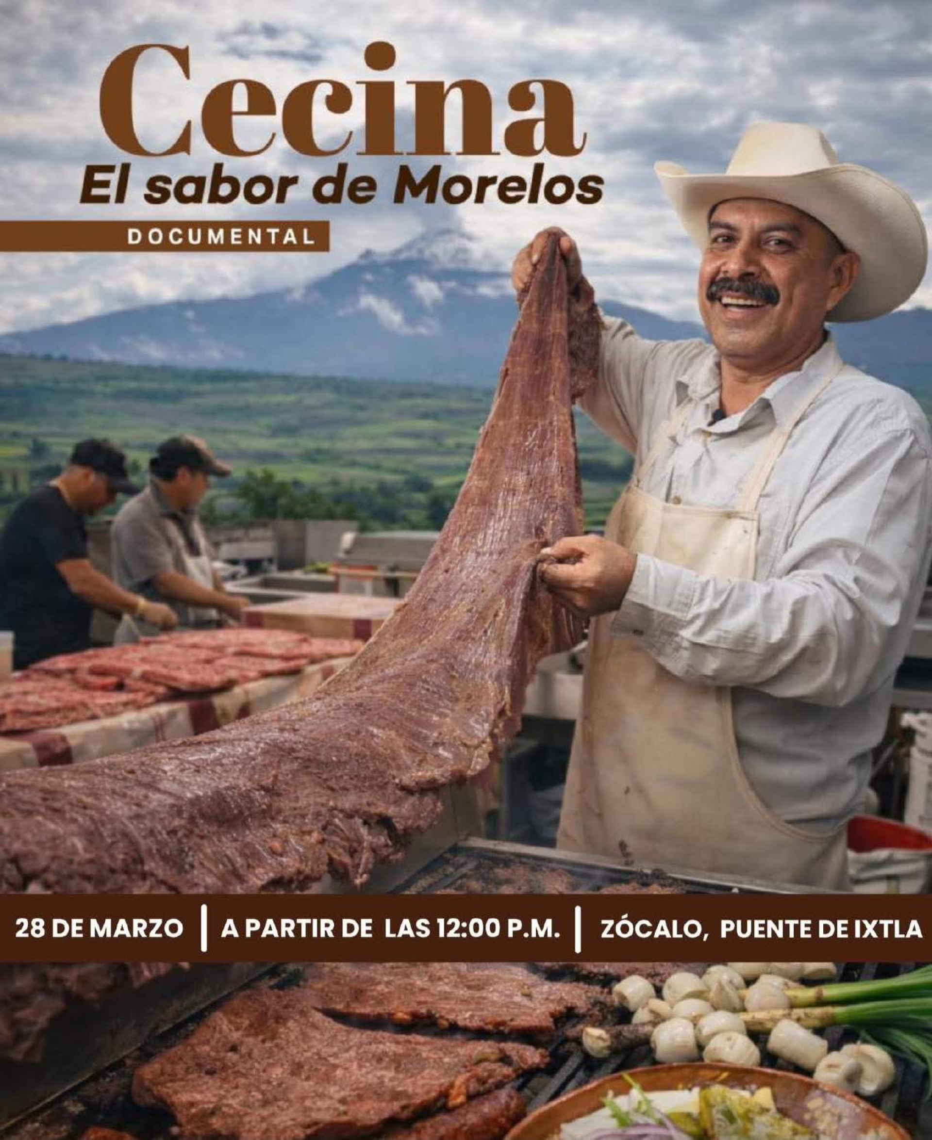 Festival de la Cecina Ixtleca reunirá gastronomía, academia y tradición en Puente de Ixtla