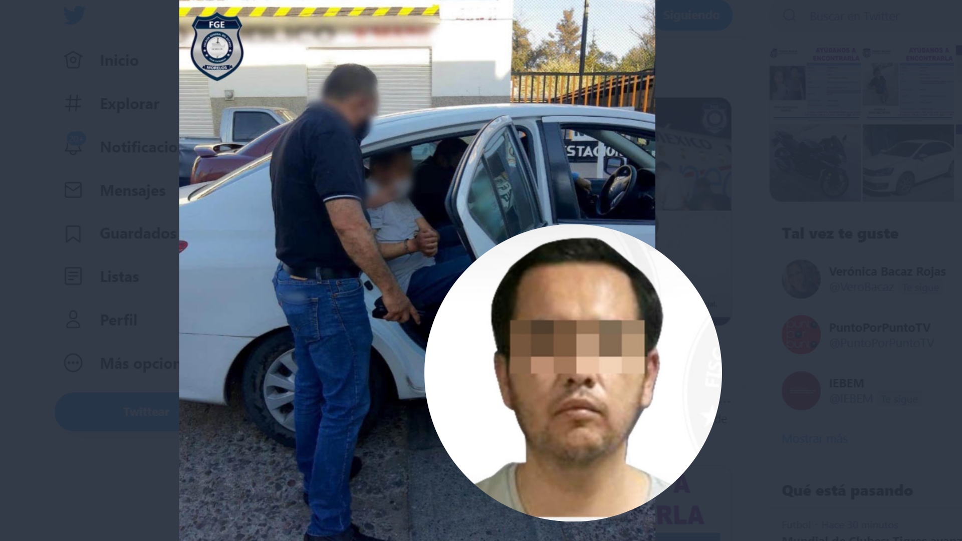 Capturan a presunto homicida de integrante de la comunidad LGBTTTI+