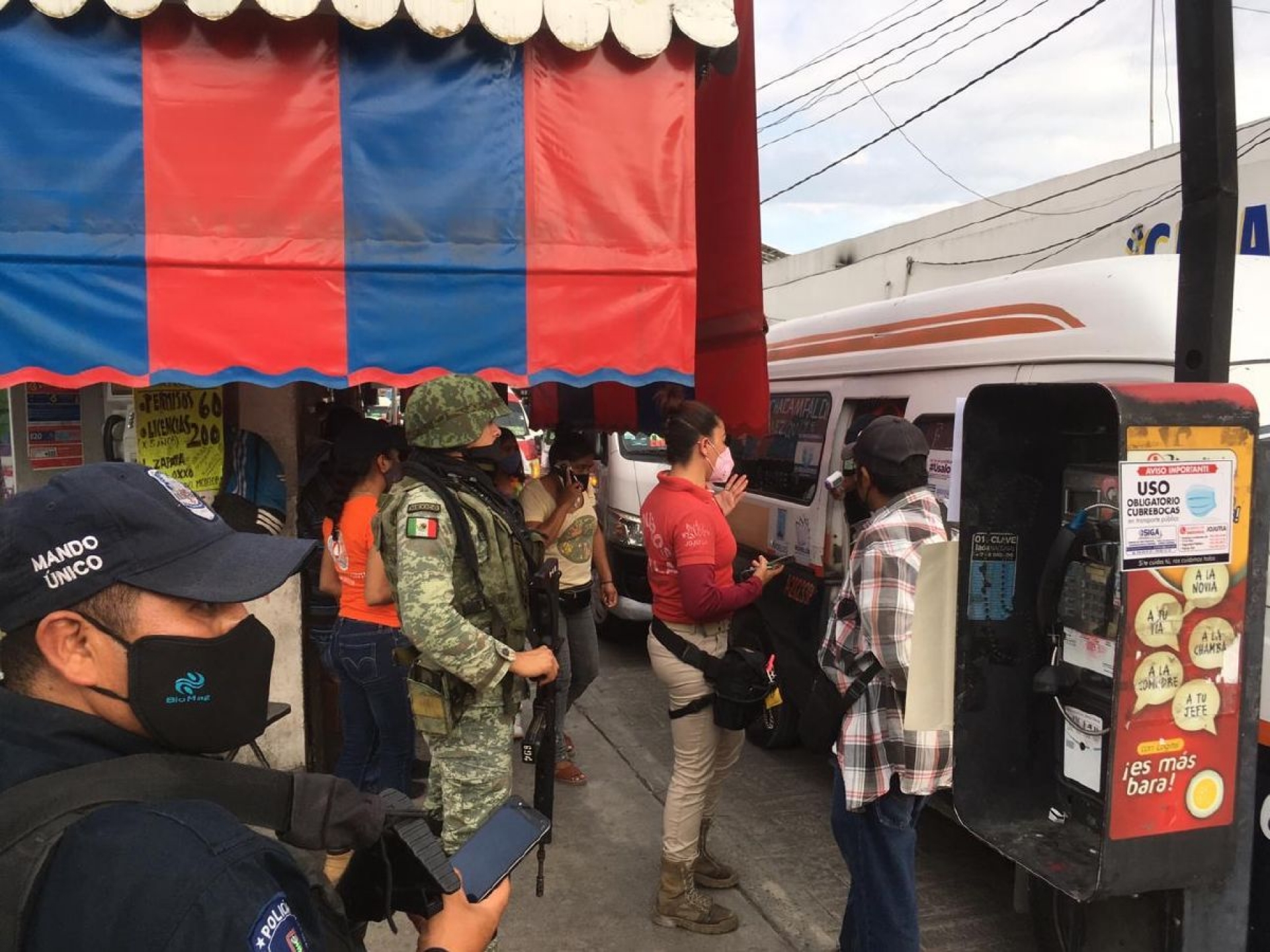 Concientizan a usuarios del transporte público