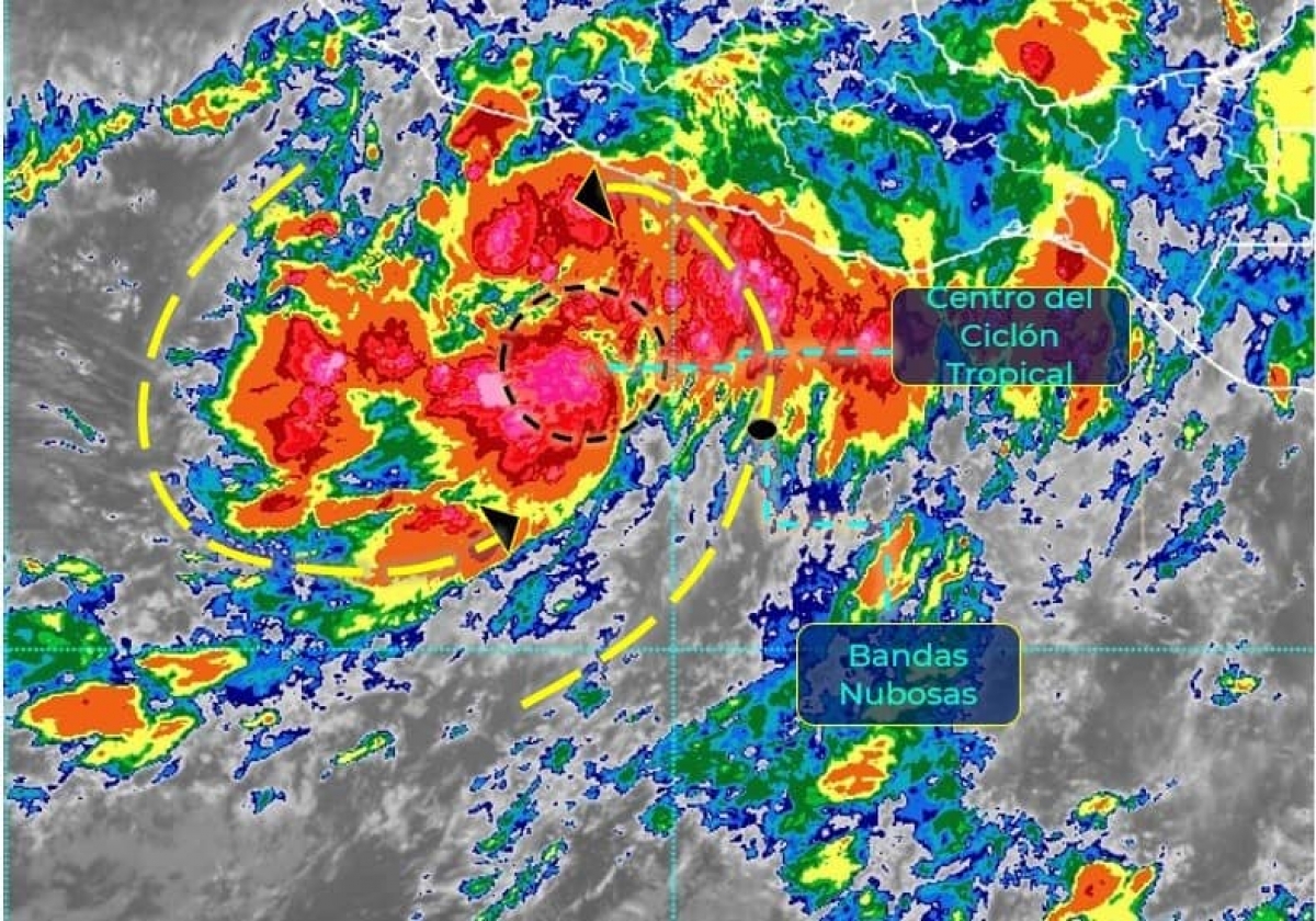 Se forma depresión tropical Cuatro-E al sur de Guerrero