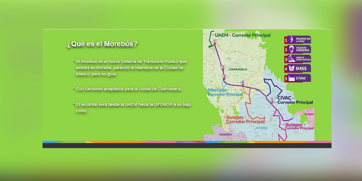 Líderes transportistas de la zona sur se mantendrán al margen del proyecto Morebús