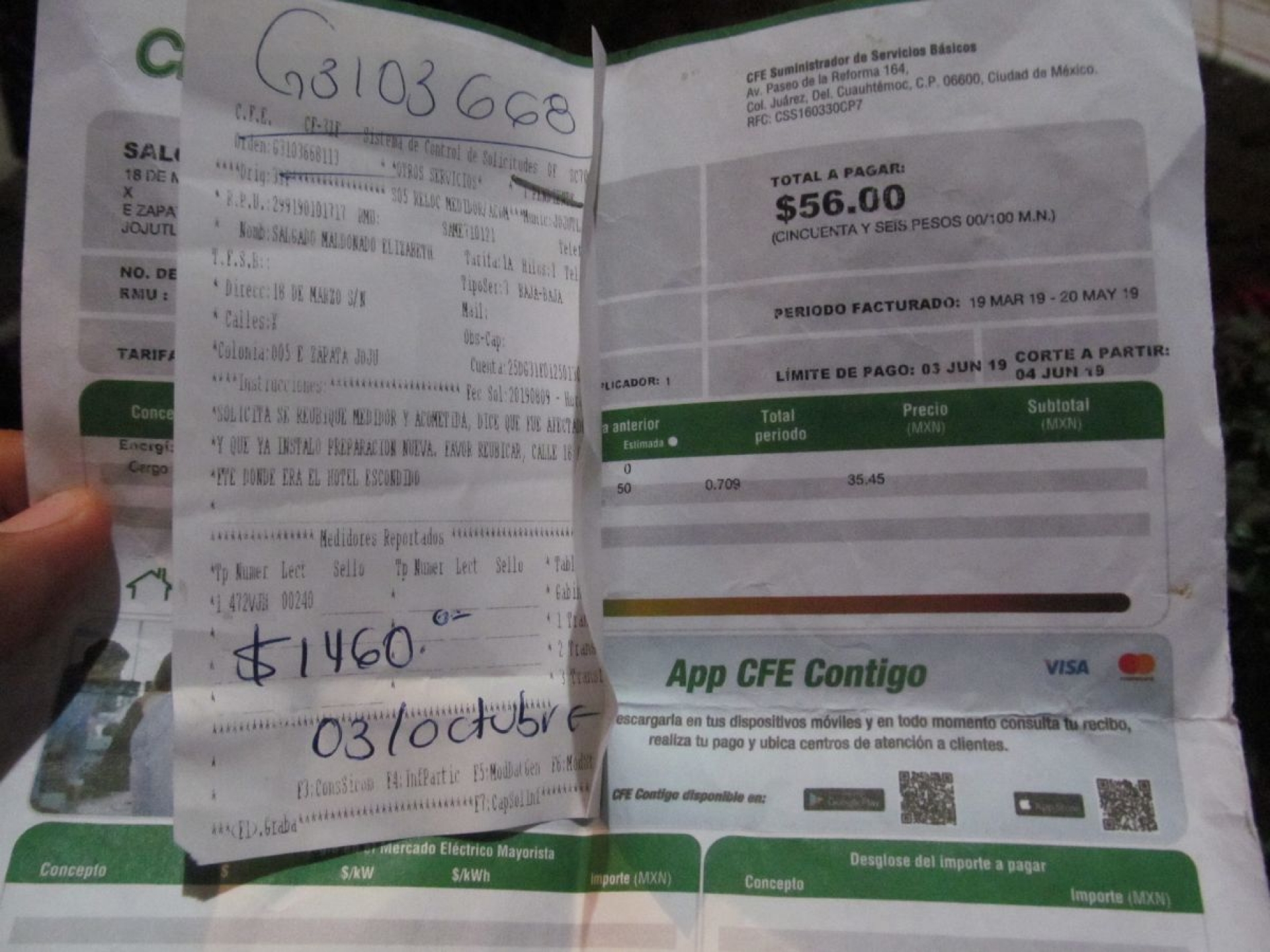 Acopian quejas por abusos de la CFE en Jojutla
