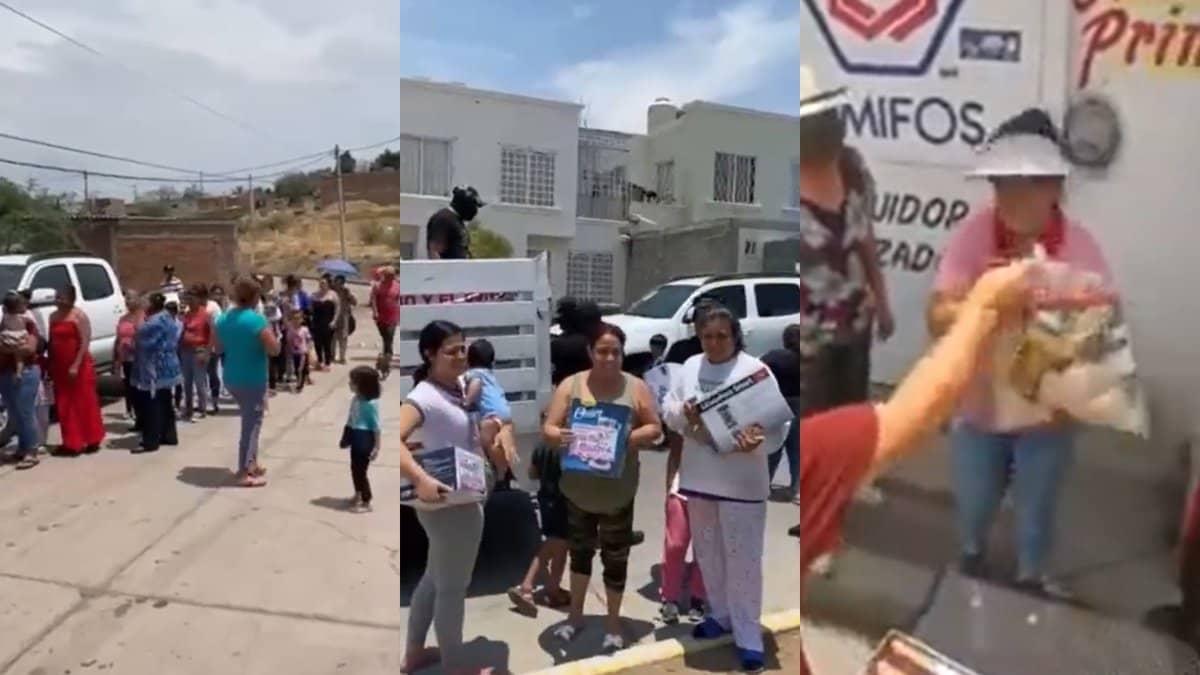 "El Mencho" y el "CJNG" entregan regalos por el Día de las Madres