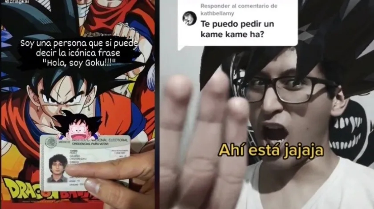 Joven demuestra que tiene el nombre del protagonista de Dragon Ball
