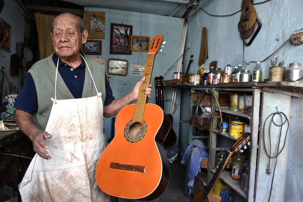 Bardomiano: amor por las maderas que cantan