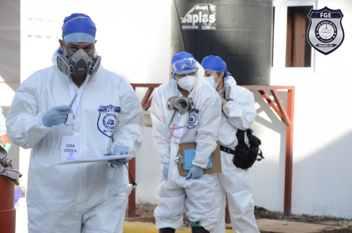 Inician trabajos de identificación pericial e inhumación de cadáveres en Cuautla