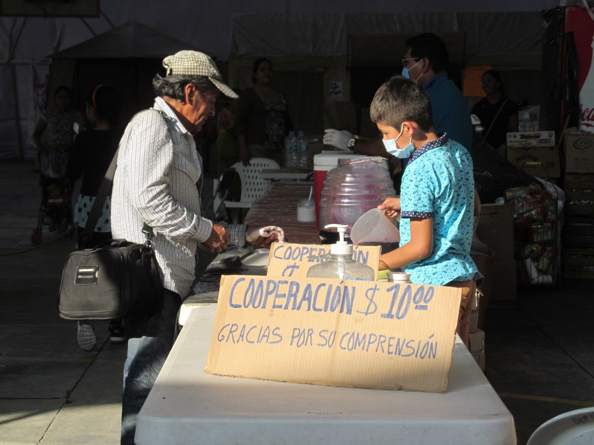 Piden cooperación por alimentos en albergue de Jojutla