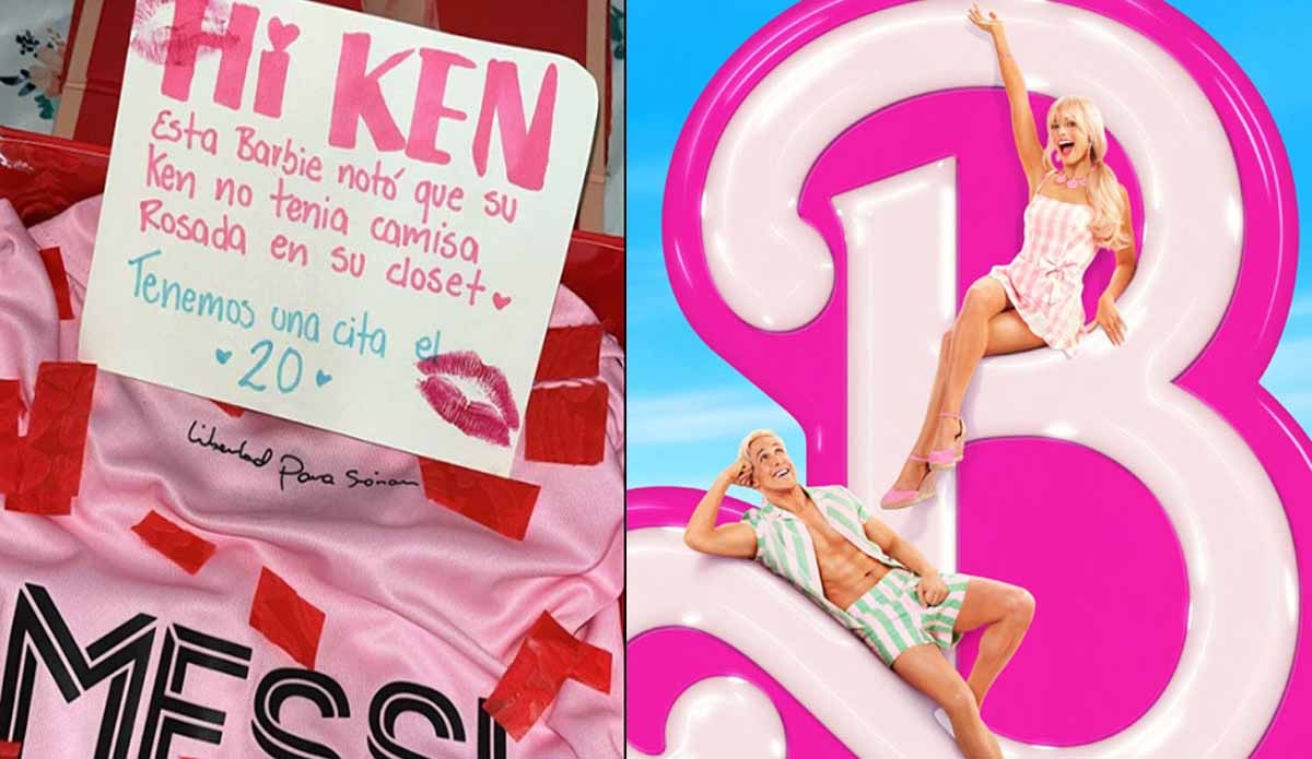 Hace ingeniosa invitación al estreno de la película "Barbie"