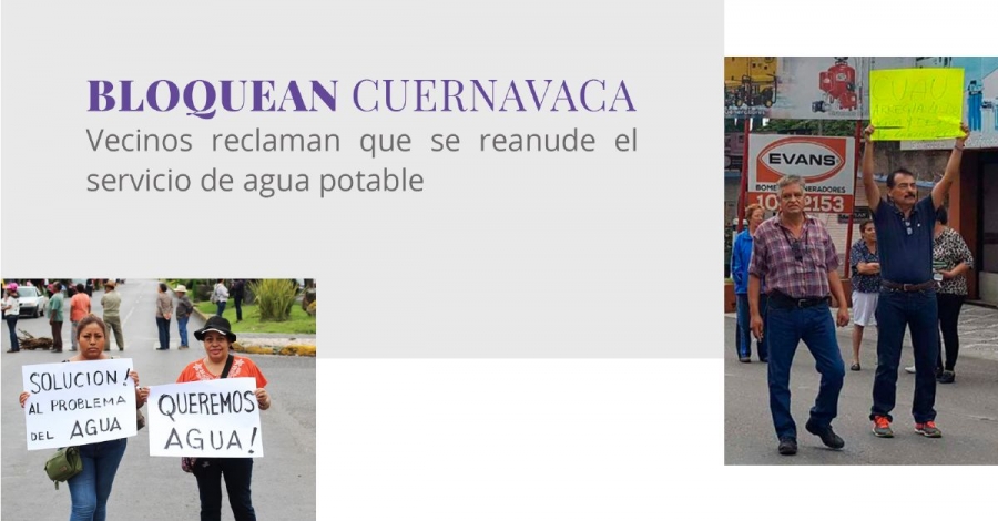 Cortes de CFE provocaron bloqueos en varias colonias