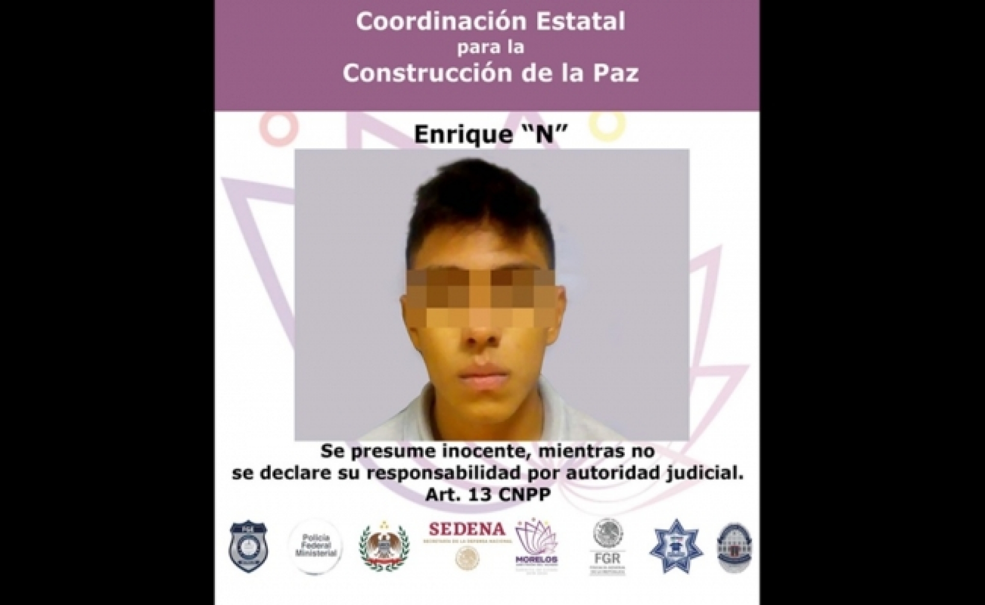 Culpable, el adolescente que mató a una joven estudiante