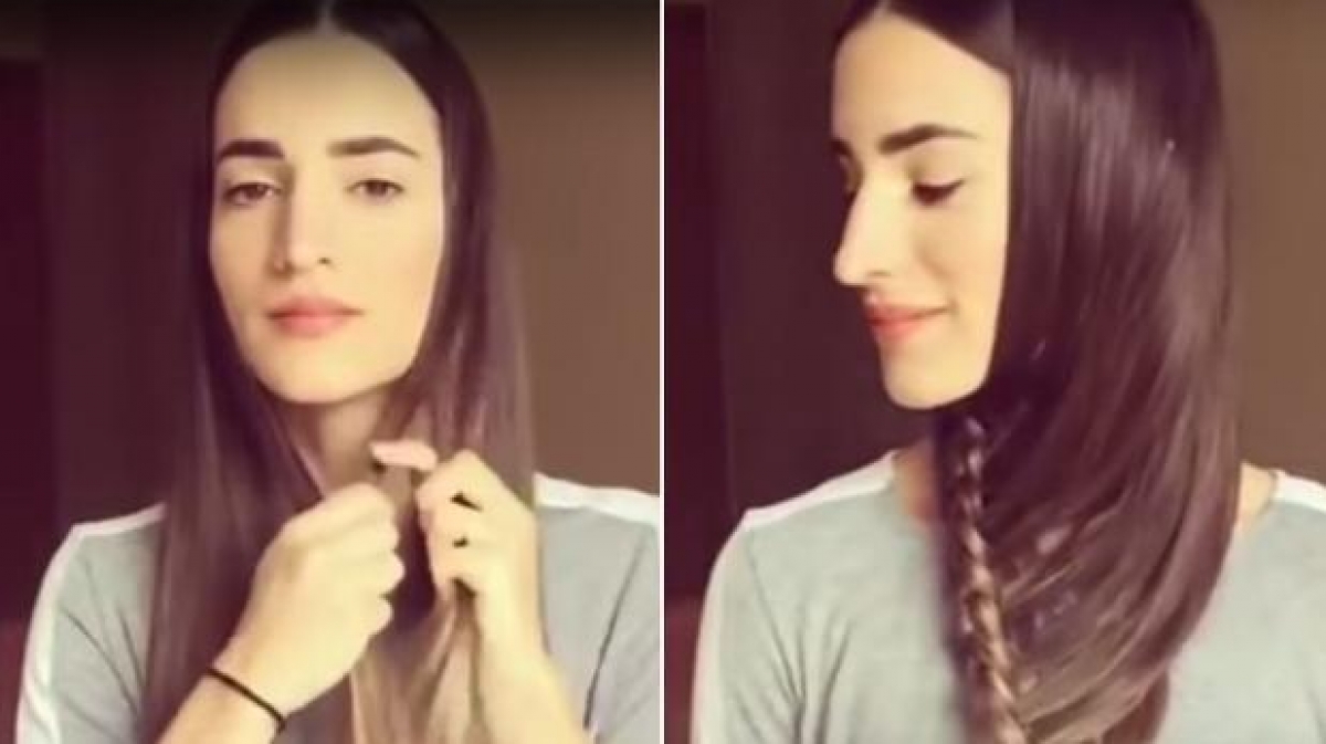 Parece una trenza extraña...pero al final te sorprenderá