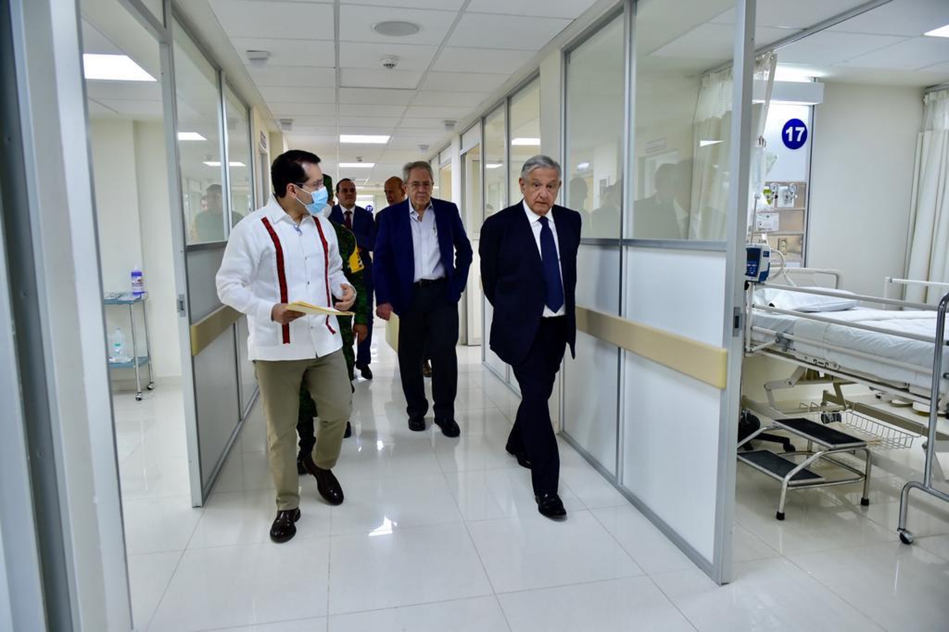 Atestigua el presidente reactivación del Carlos Calero