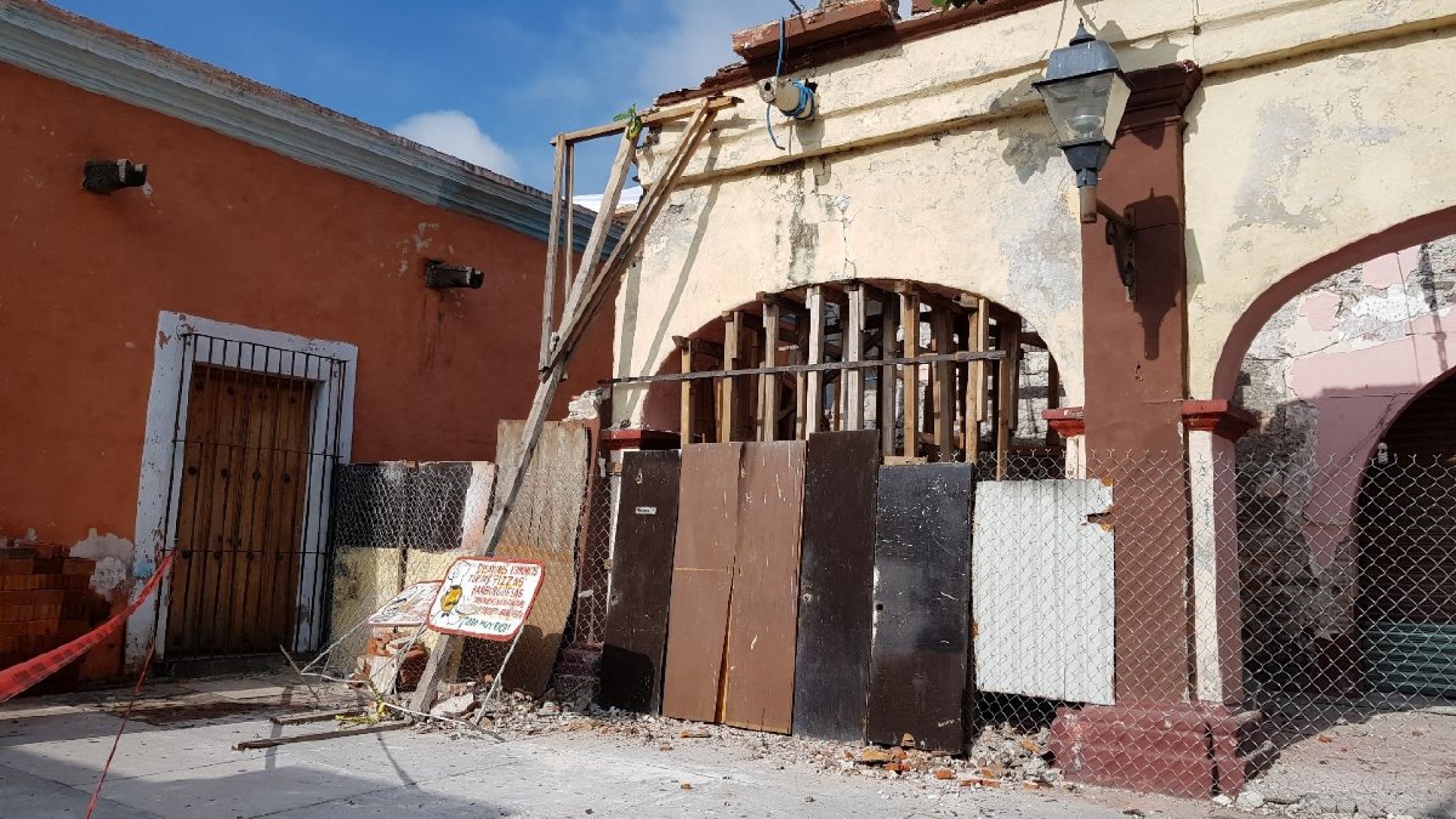 Inmuebles históricos dañados por el 19-S en Cuautla siguen sin ser rehabilitados