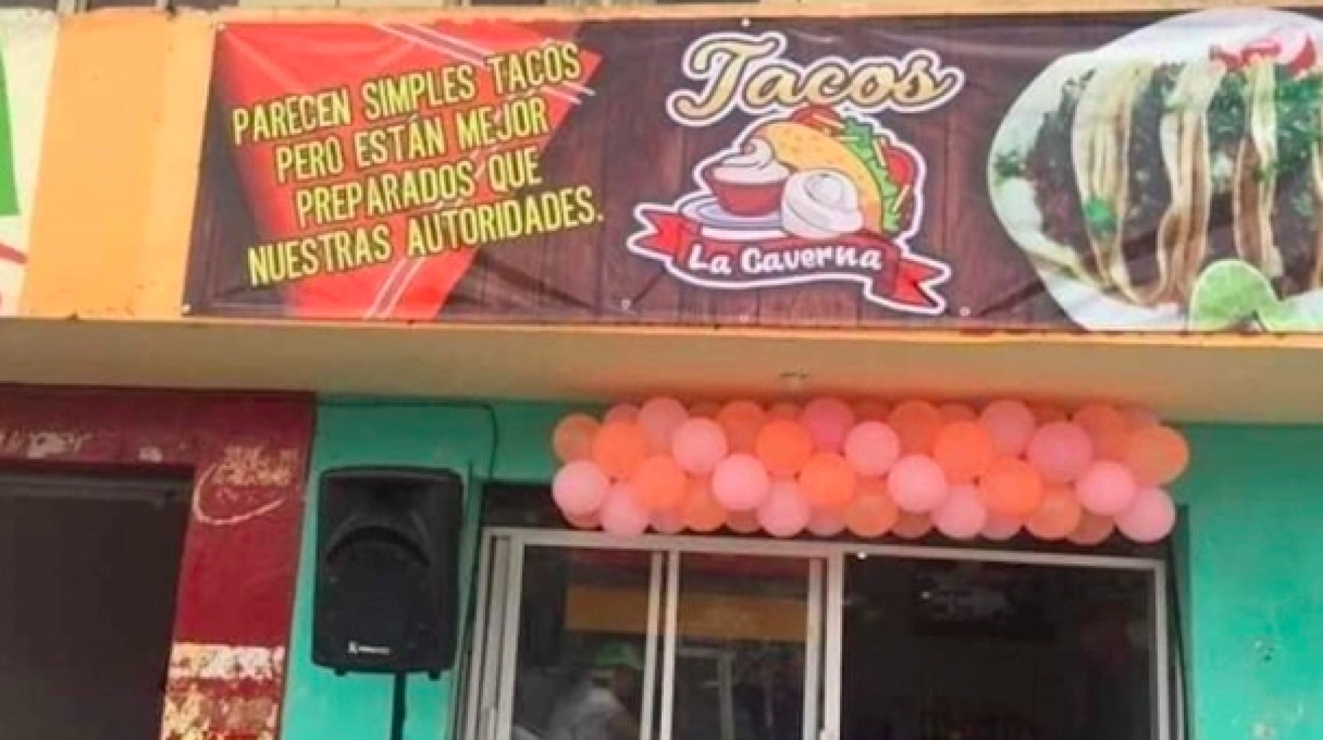 Ordenan a negocio quitar anuncio que señalaba que tacos están mejor preparados que autoridades