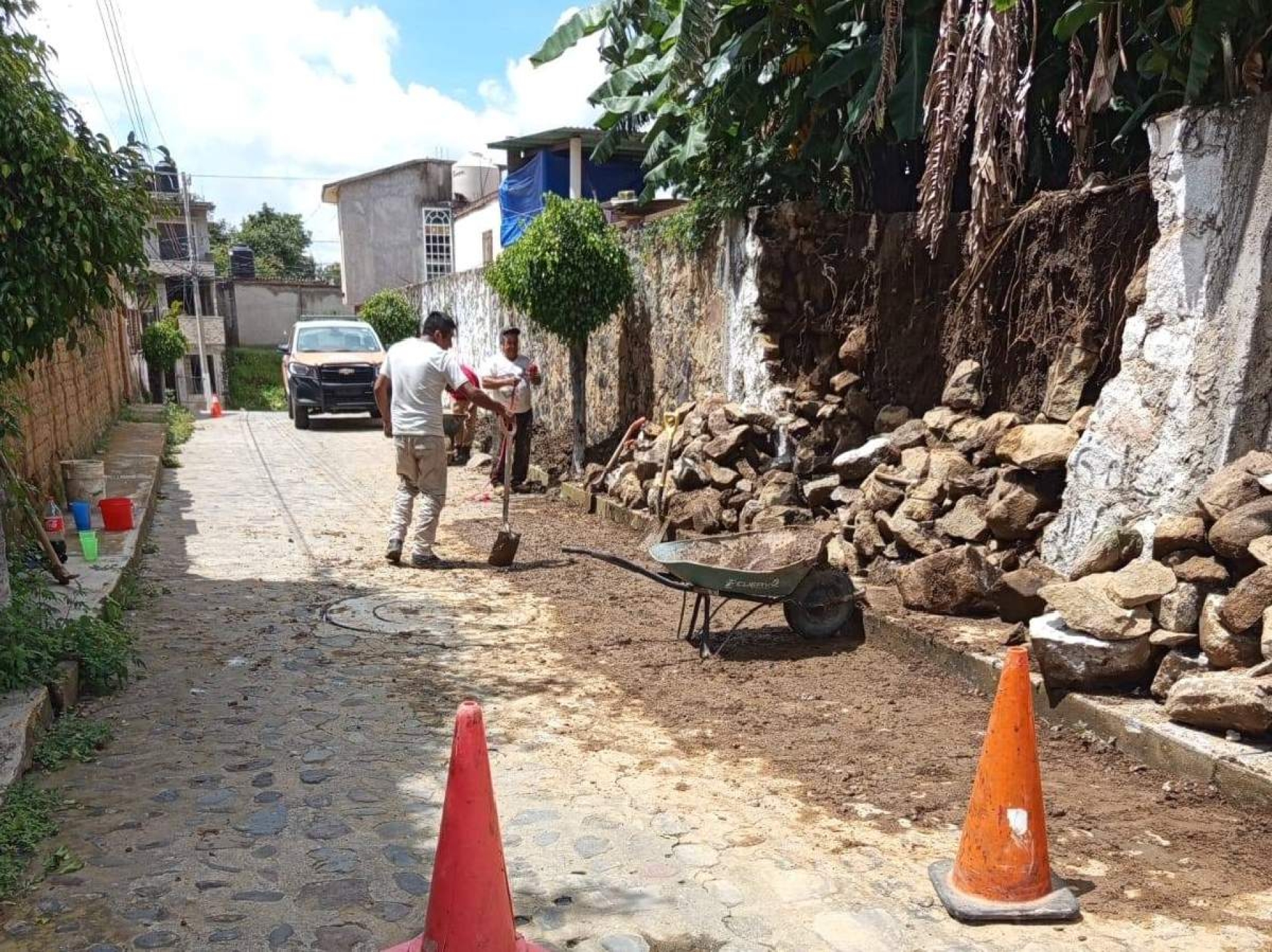 Atiende PC afectaciones causadas por las lluvias en Ocuituco