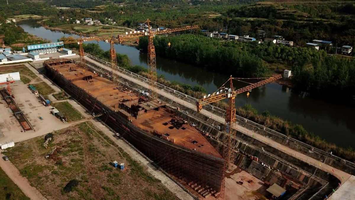 Titanic "renace" en China con un réplica exacta