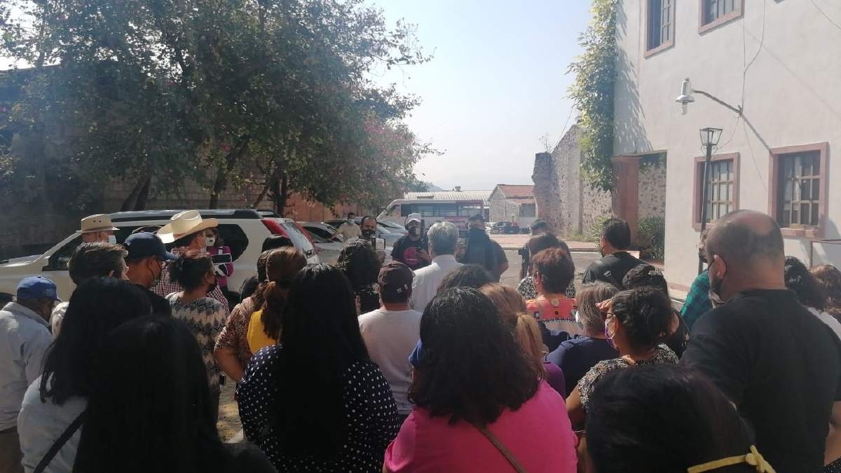 Termina plantón en presidencia de Tlaquiltenango