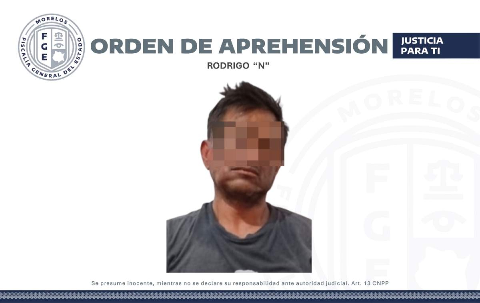 Presunto violador estuvo prófugo más de 11 años