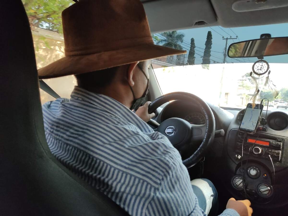 Es conductor en Didi por las noches