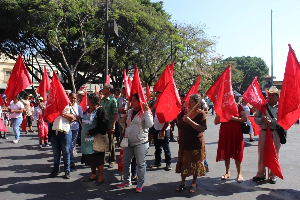 Antorchistas amenazan con realizar otra marcha en marzo