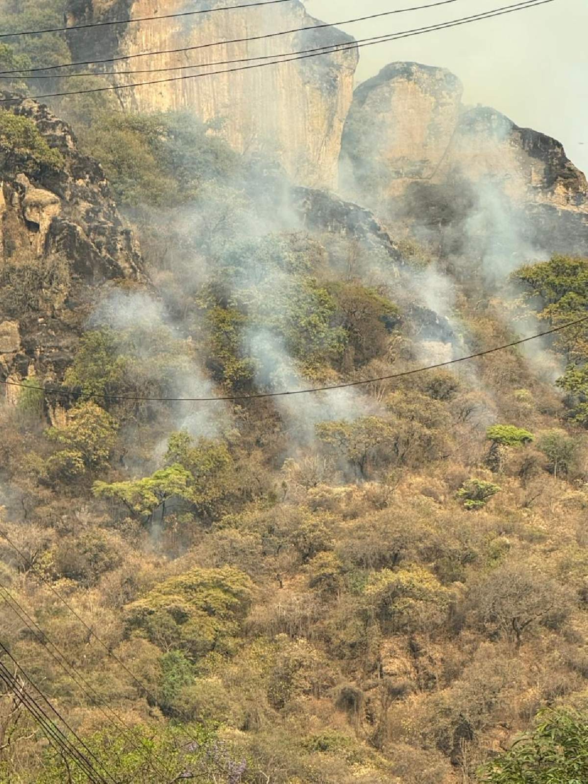 Habitantes de Tepoztlán piden donación de víveres