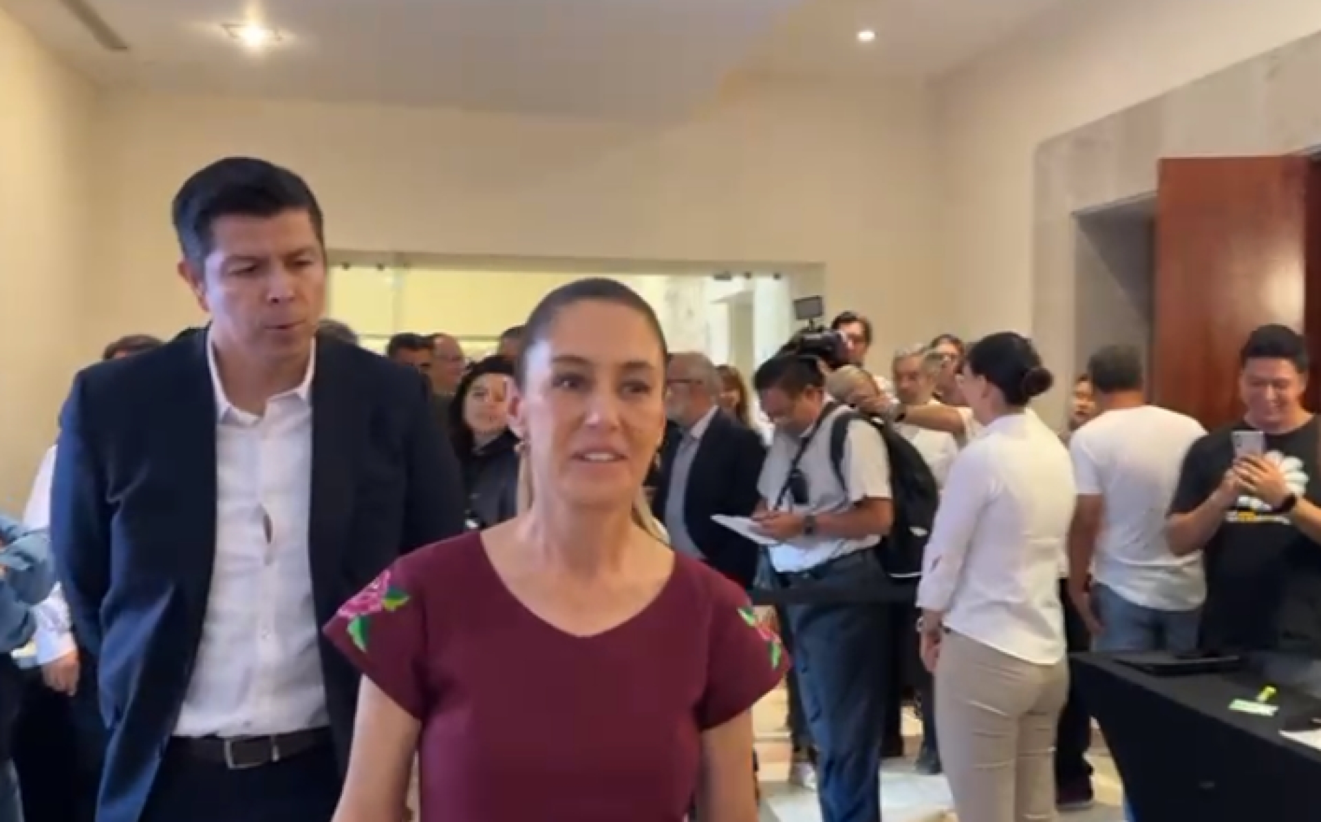 Exige Claudia Sheinbaum a Sergio Pérez 'que acepte el resultado'