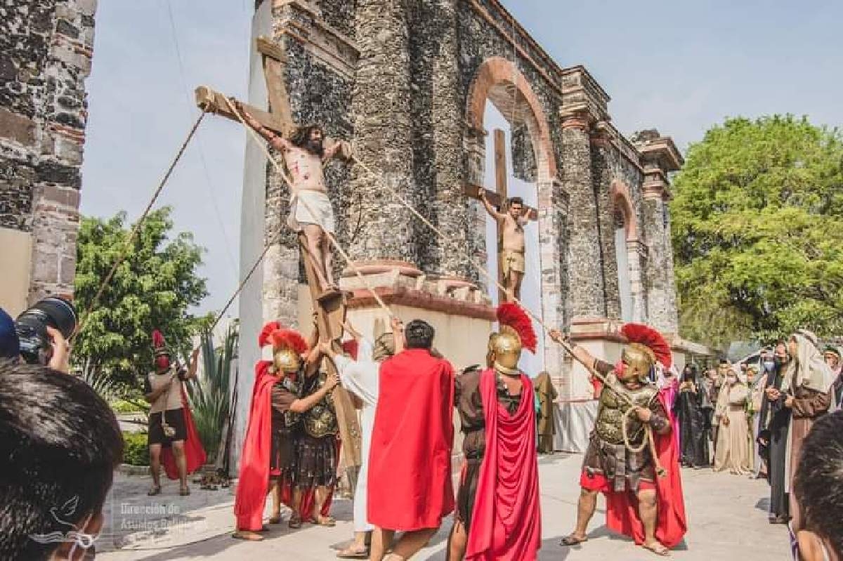 Retoman representación del viacrucis en municipios del surponiente