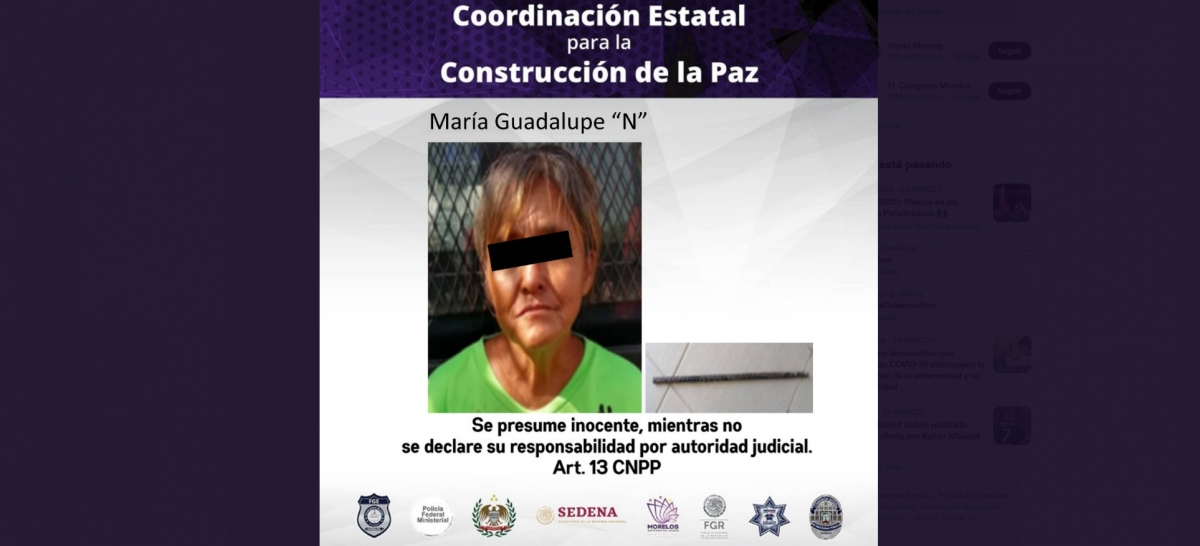Agredió a pedradas a una mujer