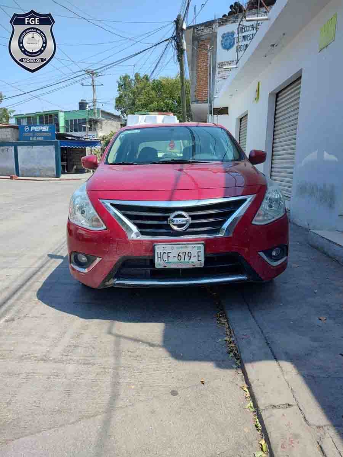 Viajaban armados en un auto robado