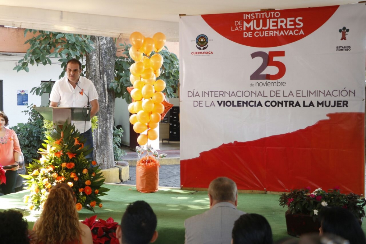Llama Cuauhtémoc Blanco a denunciar la violencia contra las mujeres