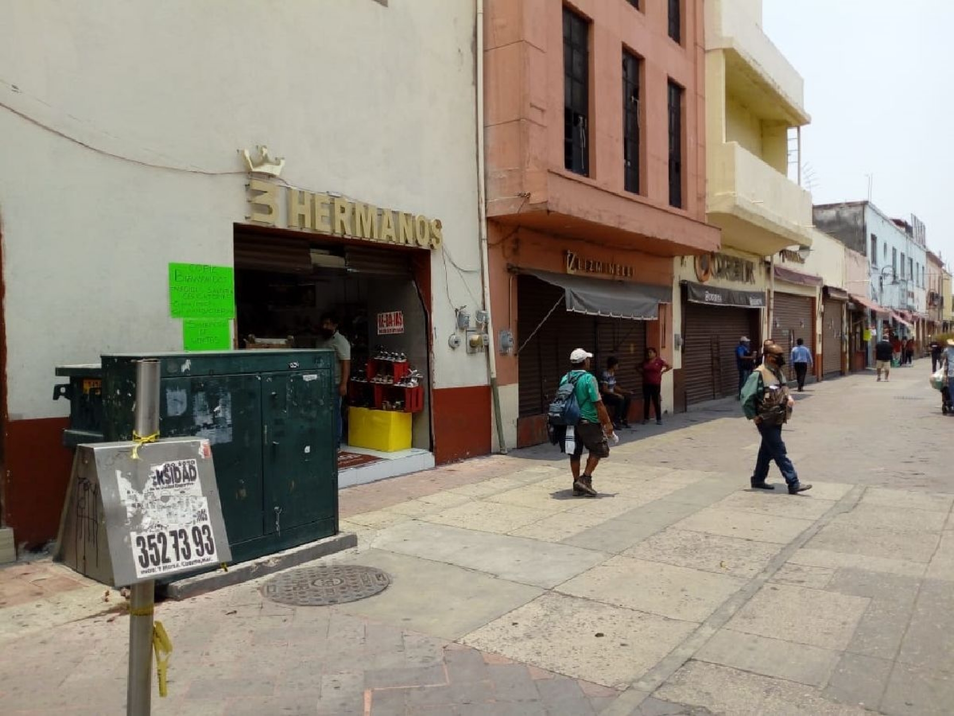 Comerciantes afectados por la pandemia demandan apoyos