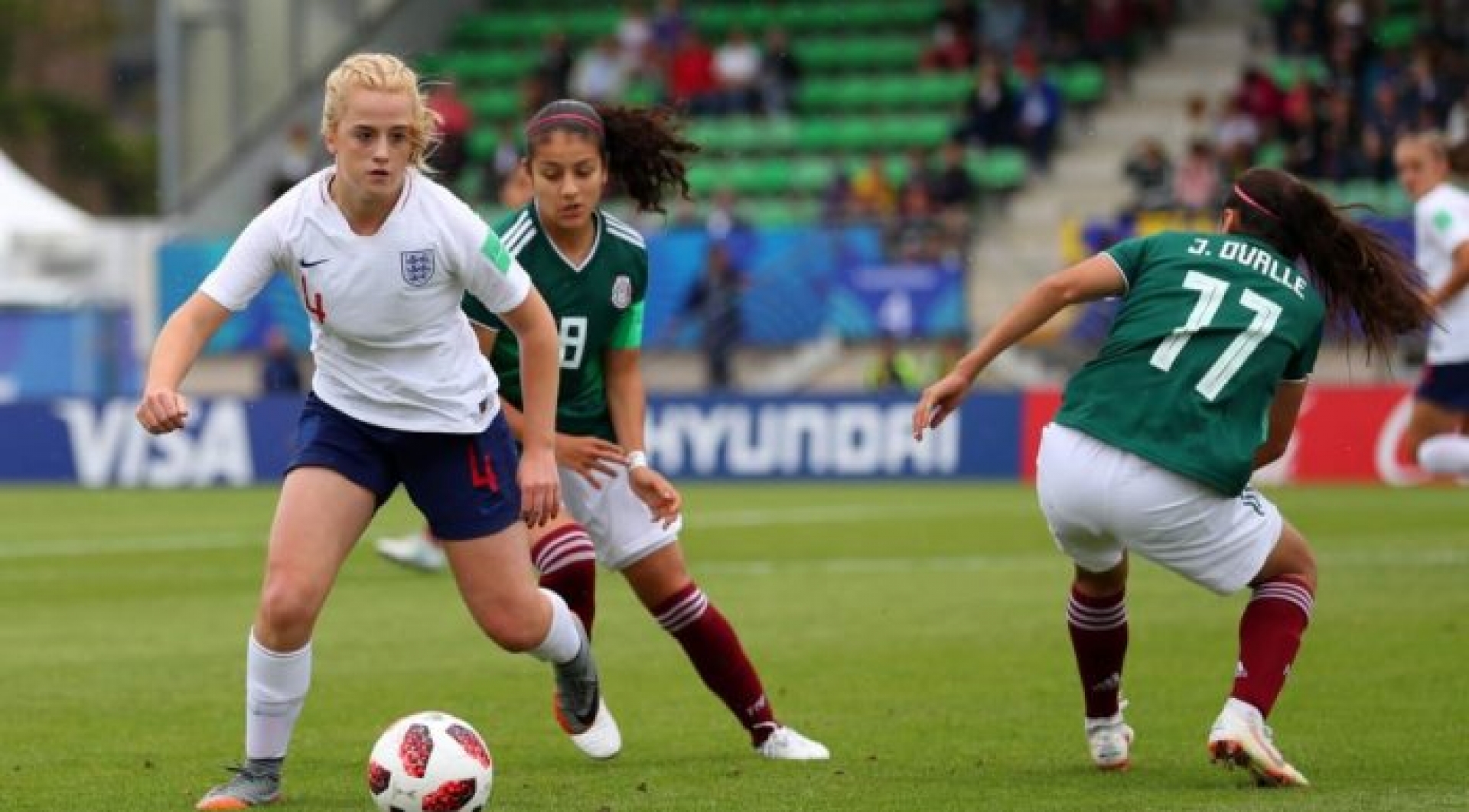 Andrea Hernández y la selección nacional femenil Sub 20 se despiden de la Copa del Mundo Francia 2018