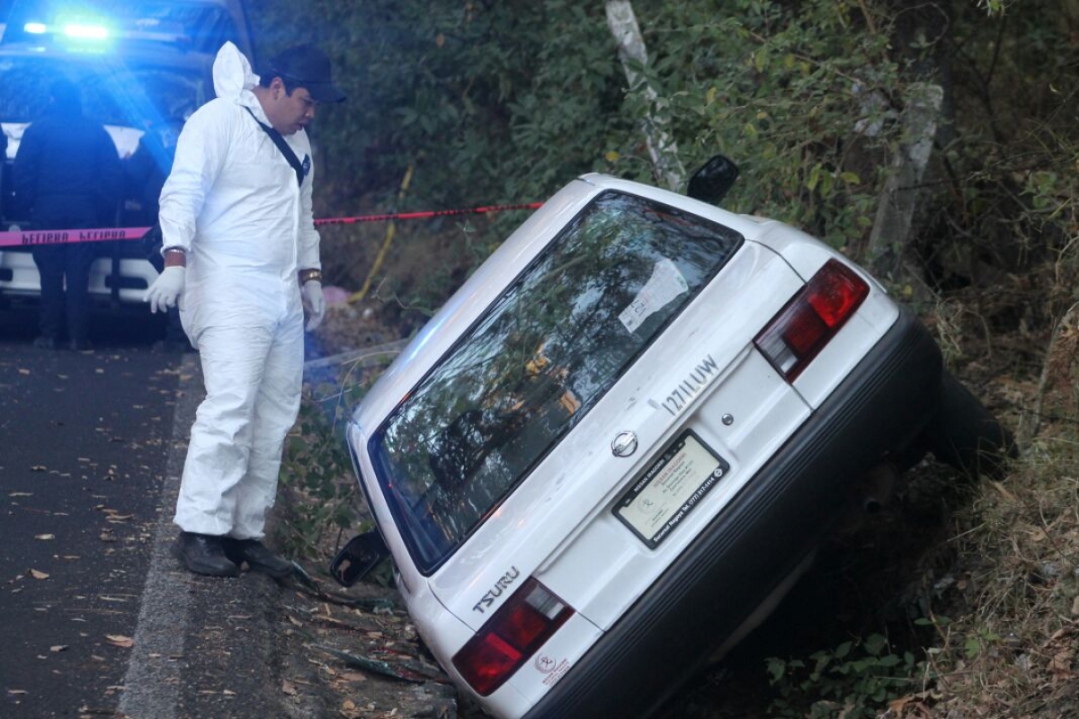 Acribillaron a un taxista en Huitzilac