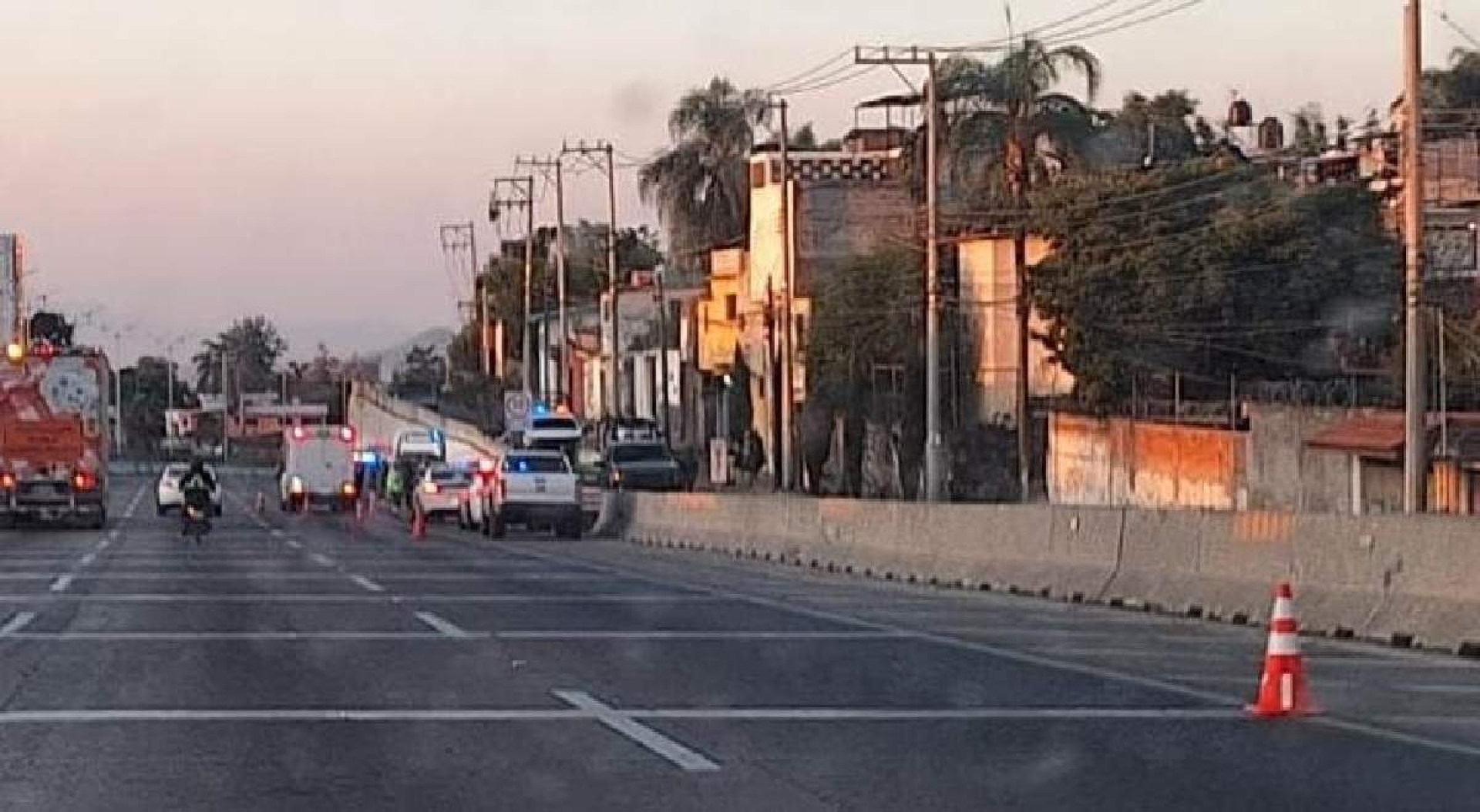 Dejan un cadáver calcinado en el Paso Exprés