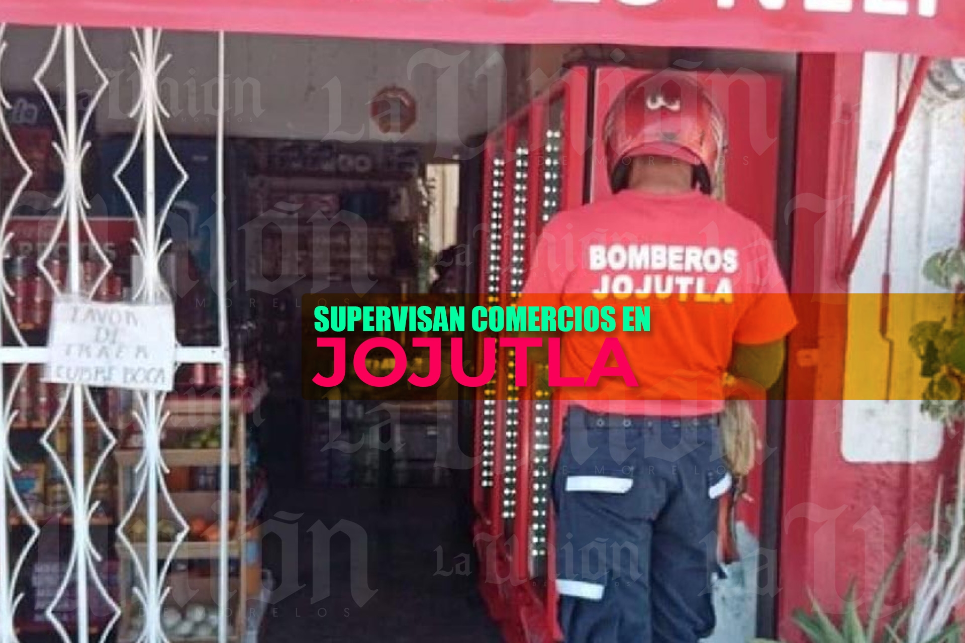 Supervisa PC cumplimiento de medidas preventivas en comercios de Jojutla