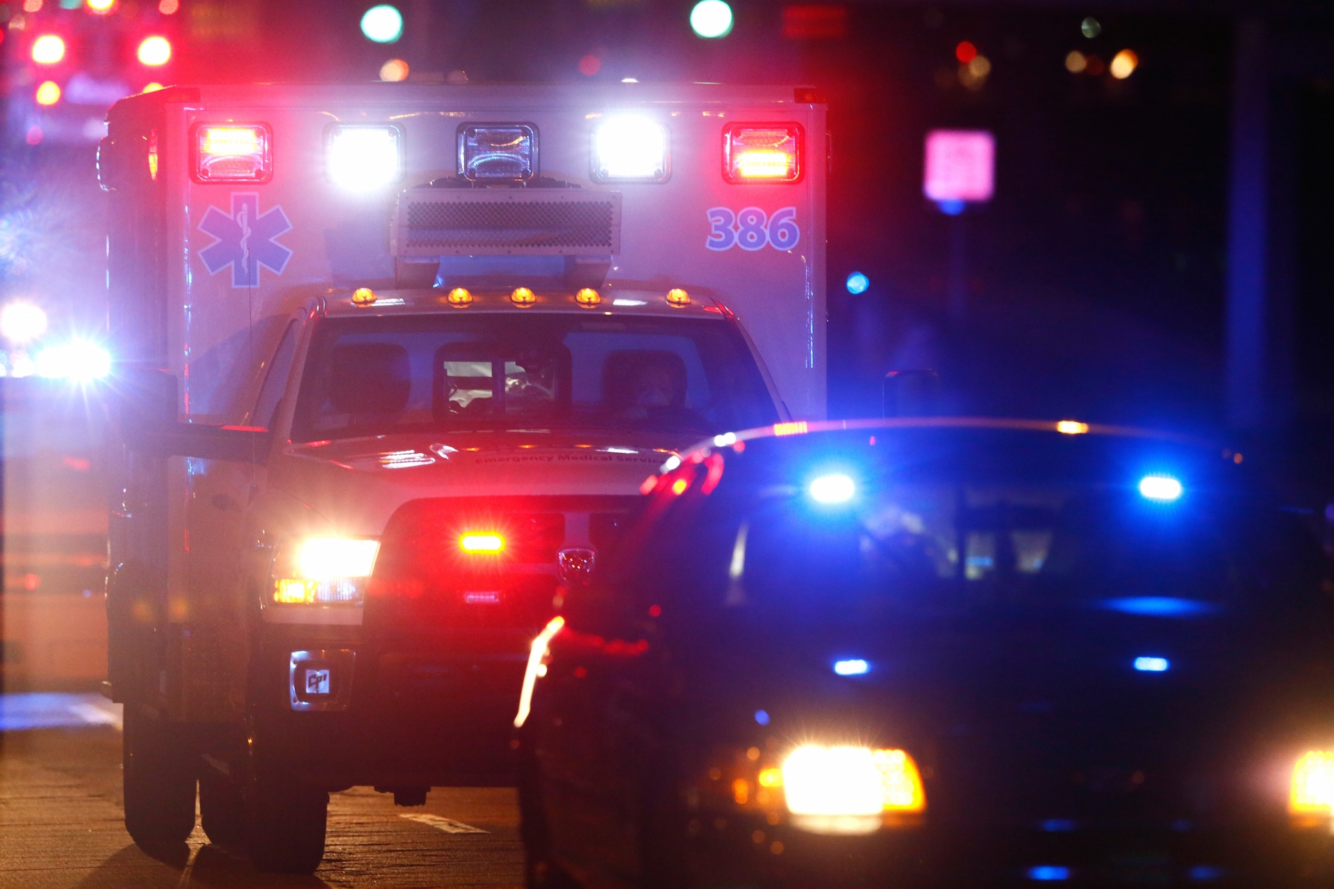 Murió en la ambulancia que lo llevaba al hospital