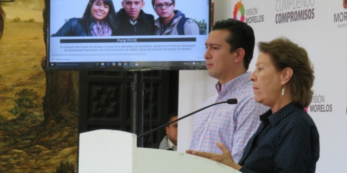 Presentan portal para verificar validez oficial de estudios en instituciones privadas