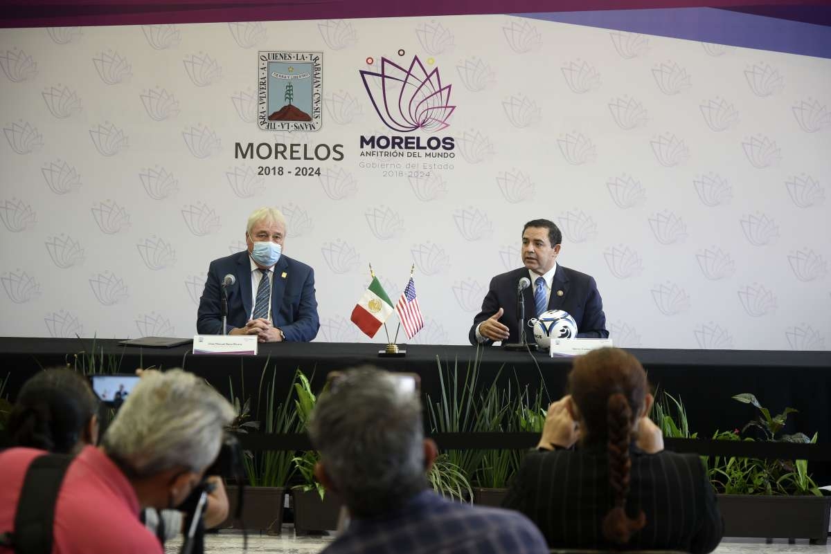 Se reúne Cuauhtémoc Blanco con congresista norteamericano