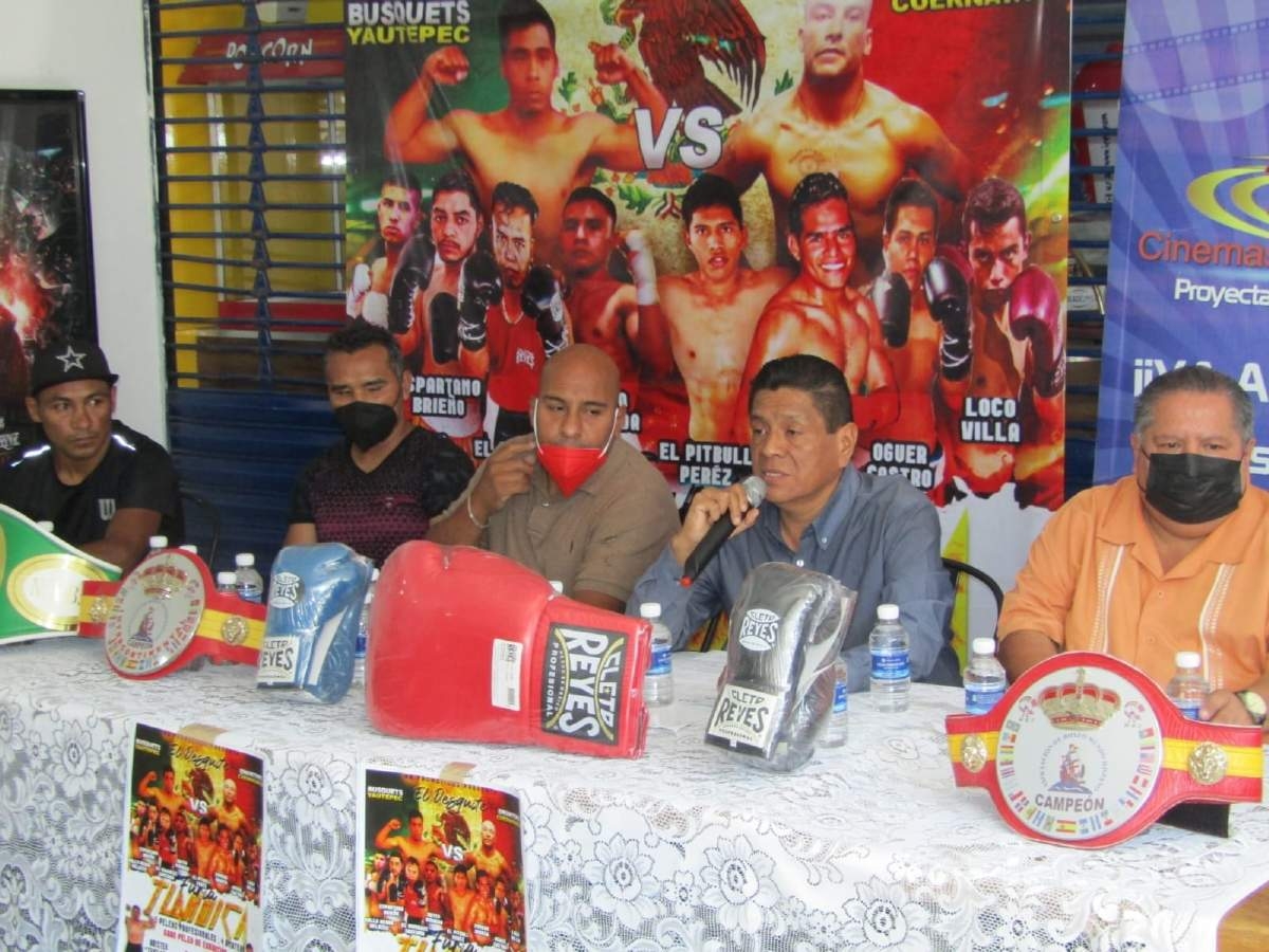 Presentan función de boxeo "Furia Tlahuica"