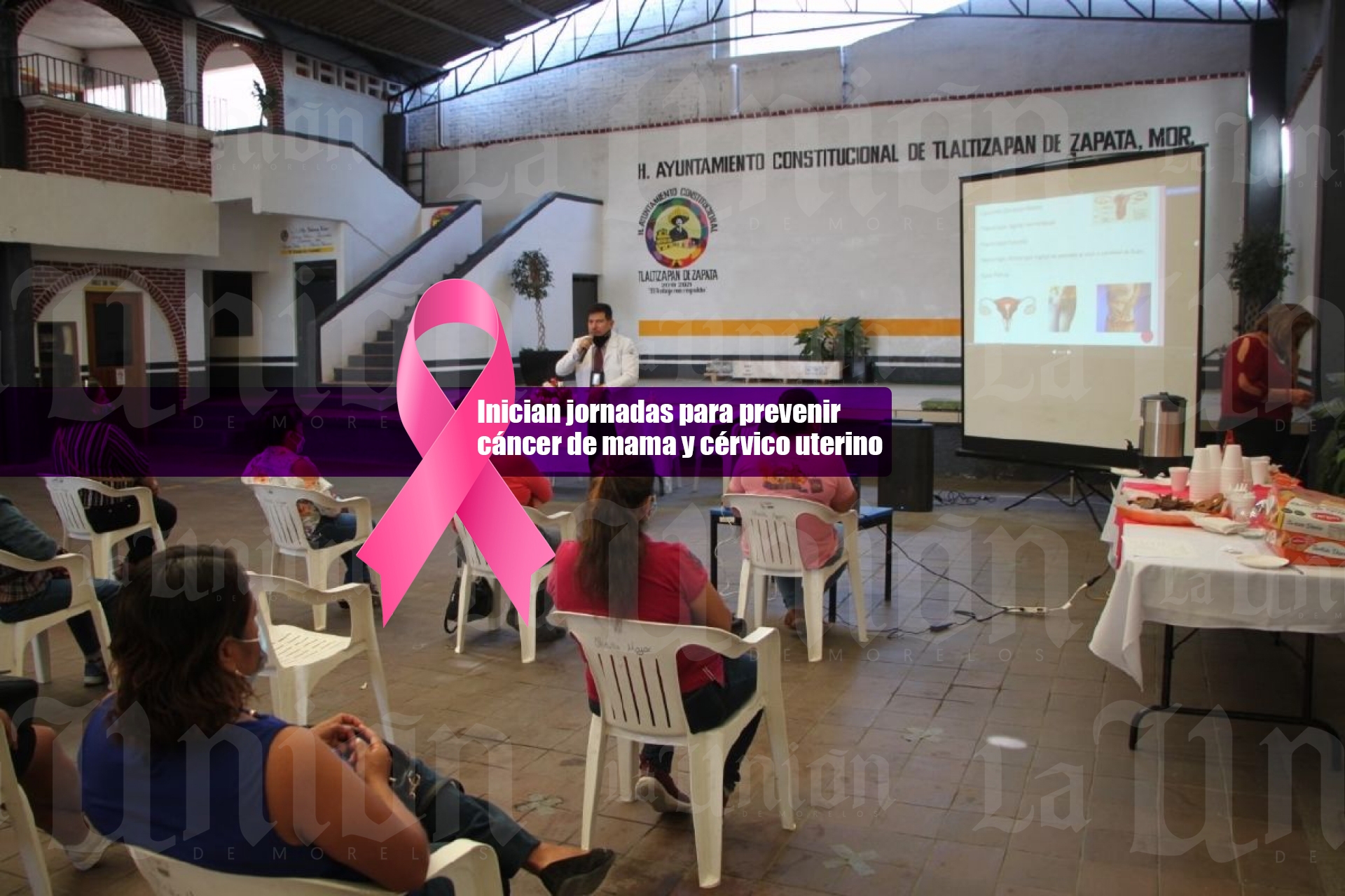 Se inician jornadas para prevenir cáncer de mama y cérvico uterino