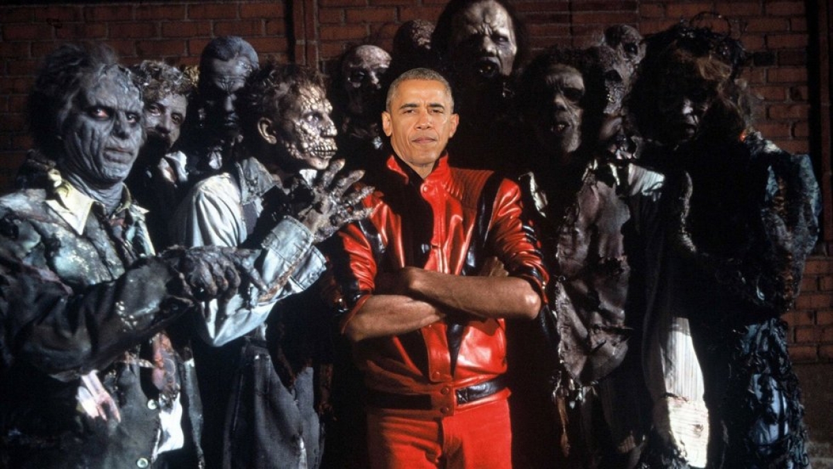 Así bailan “Thriller” los Obama en su último ‘Halloween’ en la Casa Blanca