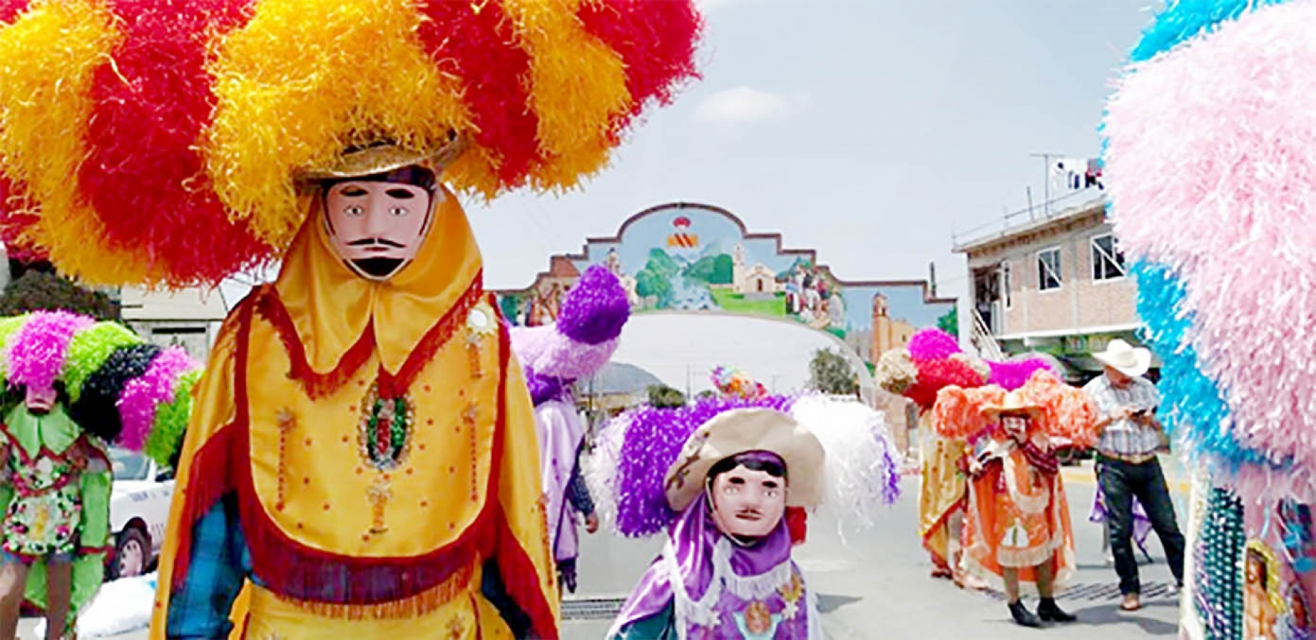 Esta Semana Santa se presentaron los sayones en Tetela del Volcán